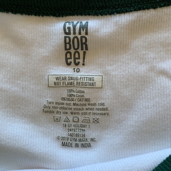 Gymboree Unisex 2-piece Cotton Christmas Pajamas (Gymmies) - Picture 3 of 3